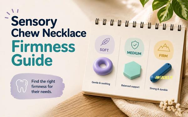 Sensory Chew Necklace Firmness Guide