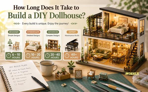 How Long Does It Take to Build a DIY Dollhouse