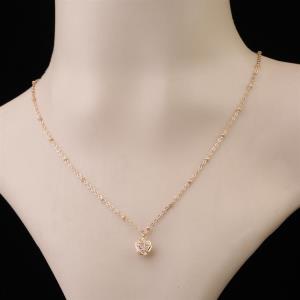 Glitter Silver Twist Clavicle Choker Necklace