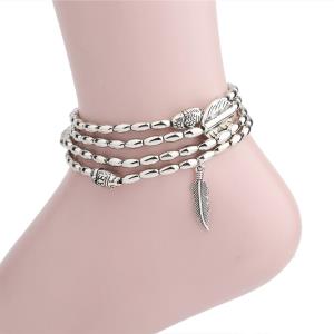 Sequins Heart Anklet