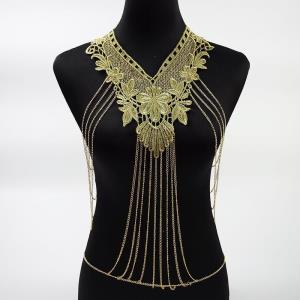 Multi Layer Necklace Crossbody Body Chain
