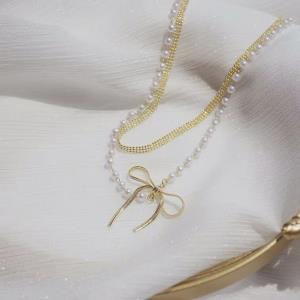 Simple Retro Cross Pendant Silver Necklace