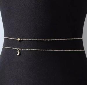 Bohemian Double Layer Beads Waist Chain