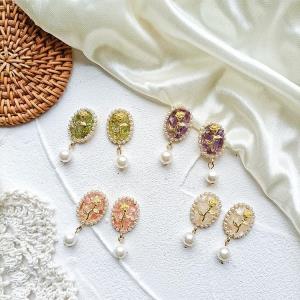 Gold Long Multi Tassel Dangle Earrings