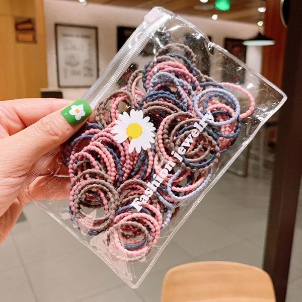 Multicolour Elastic Hair Ties