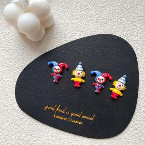 Punk Chain Clip Pendant Piercing Tassel Cross Hoop Earring