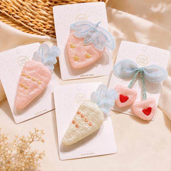 Pearlescent Large Lace Fruit Hair Pin