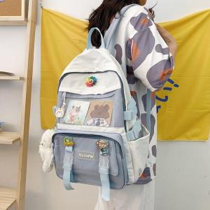 Candy Colour Durable School Backpack