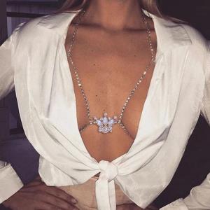 Multi Pearl Tassel Waist Body Chain