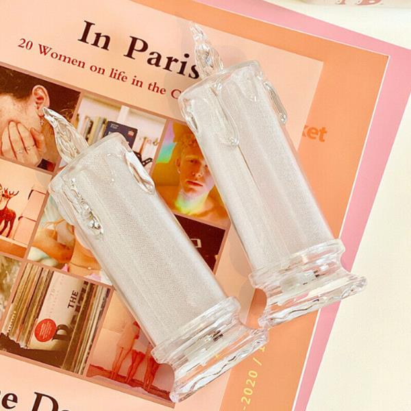 2 Pcs LED Shimmering Romantic Candle Lights