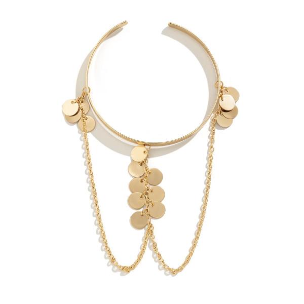 Retro Bohemian Leaf Beach Tassel Armlet