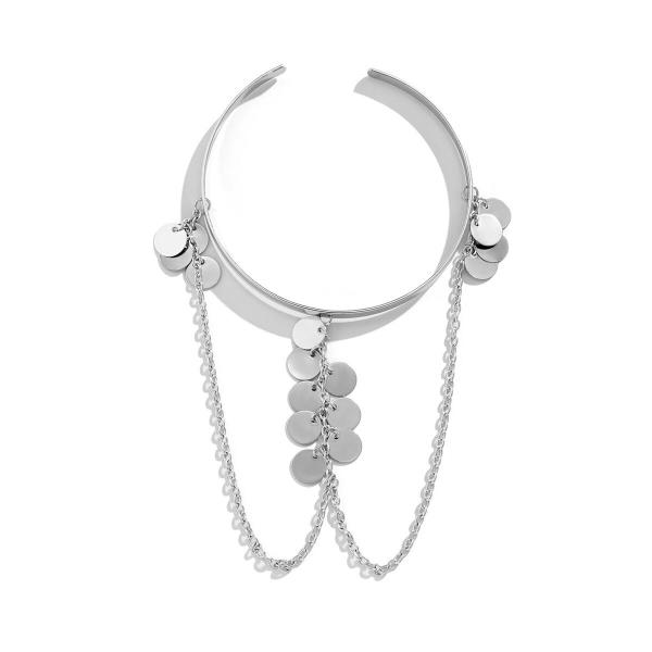 Retro Bohemian Leaf Beach Tassel Armlet