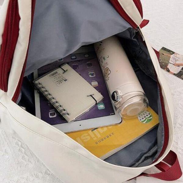 Lightweight Nylon Multi Pockets Travel Backpack