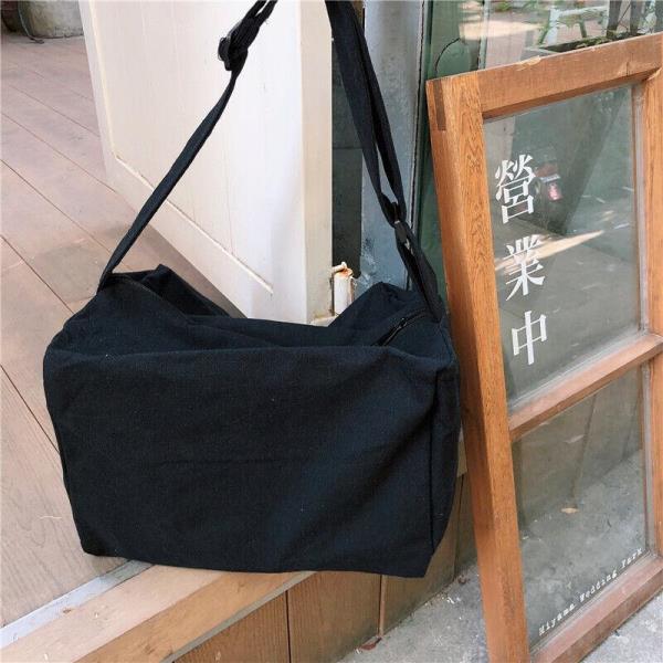 Chic Winter Fashion Canvas Crossbody Messenger Bag