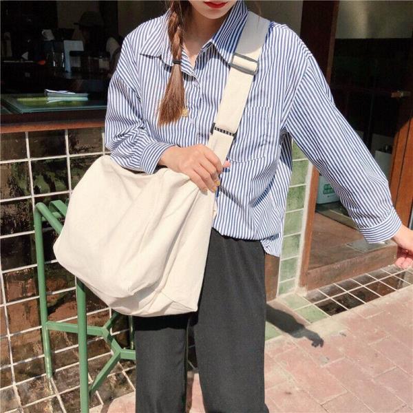 Chic Winter Fashion Canvas Crossbody Messenger Bag