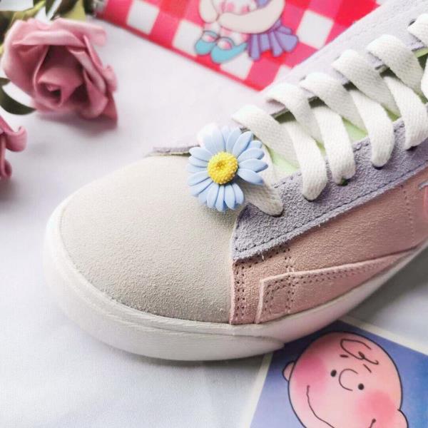 8 Pcs Daisy Flower Shoe Charms
