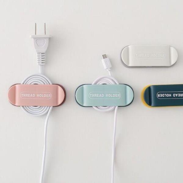 4 ABS Line Wire Cord Holders