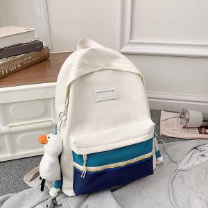 Tie Dye Graffiti Canvas School Travel Backpack