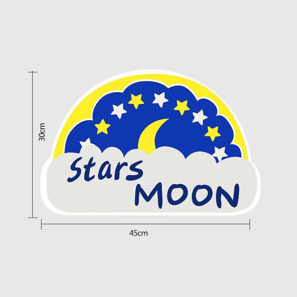 1 Pcs Cartoon Rainbow Faux Leather Kid Placemat
