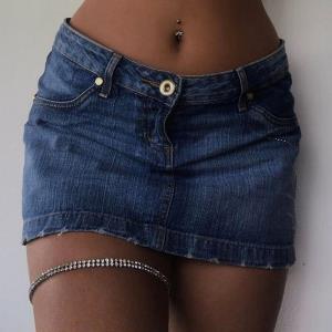 Chic Black Multi Layer Elastic Band Thigh Chain