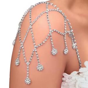Glitter Bikini Rhinestone Waist Belly Chain