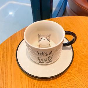 1000 ML Large Cartoon Bear Sippy Straw Water Bottle