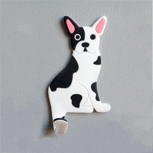 Cartoon PVC Dog Tail Hook Multiuse Fridge Magnet