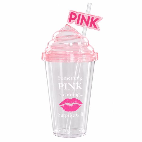 Transparent Cream Water Smoothie Drinking Bottle