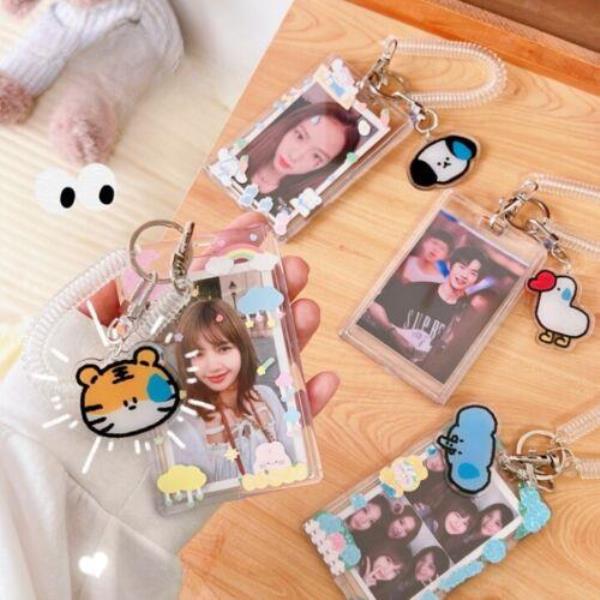 Transparent ID Opal Miki Metro Card Holder Hard Case