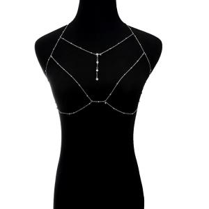 Multi Tassel Shoulder Shawl Chain