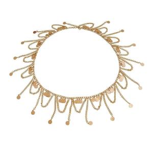 Bohemian Silver Shell Waist Belly Chain