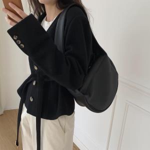 Small Straw Chain Crossbody Shoulder Handbag