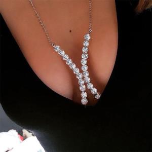 Silver Chain Multi Tassel Leg Thigh Chain