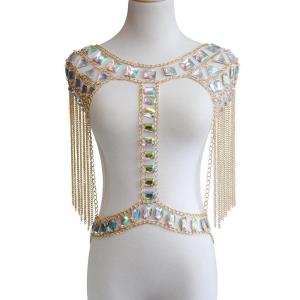 Glitter Crystal Thigh Leg Chain
