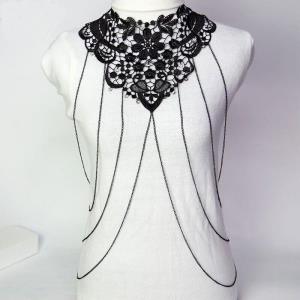 Crystal Chest Bra Body Chain