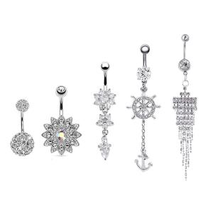 Heart Stainless Steel Nipple Bars
