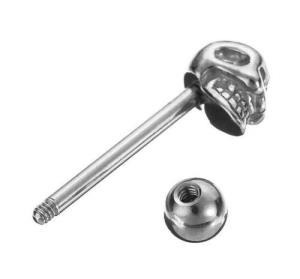 1 Pair Heart Stainless Steel Nipple Piercings