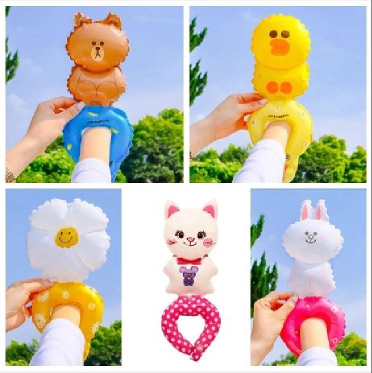 Cartoon Animal Wrap Around Wrist Balloon
