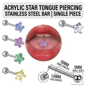 Imitation Pearl Stainless Steel Barbell Piercing Body Jewellery