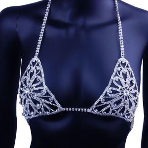 Shiny Silver Tassel Waist Belly Dance Chain