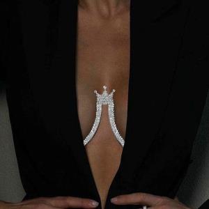 Glitter Crystal Thigh Leg Chain