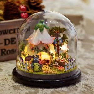 DIY Magic Treasure House LED Handmade Miniature Dollhouse