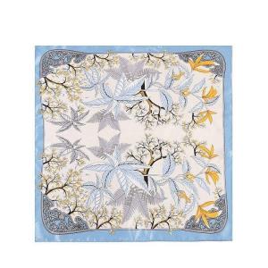 Small Mulberry Silk Graffiti Square Scarf