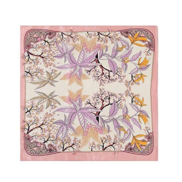 Small Mulberry Silk Graffiti Square Scarf