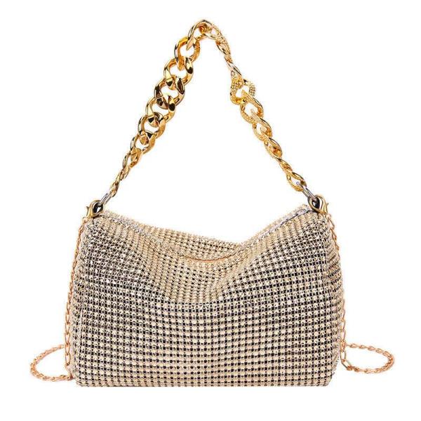 Glitter Rhinestone Portable Party Evening Bag