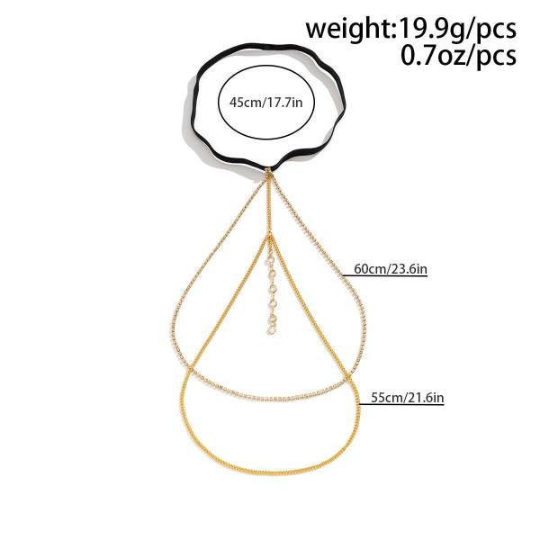 Crystal Tassel Elastic Band Single Thigh Leg Chain