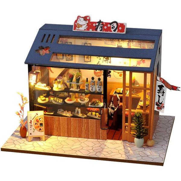 Sushi House DIY Handcraft Miniature Dollhouse