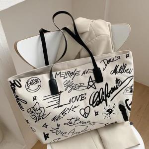 Japanese Magazine Beach Tote Shoulder Bag