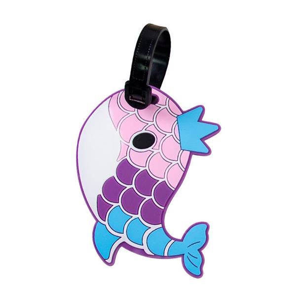 Cartoon Waterproof PVC Travel Name Luggage Bag Tag