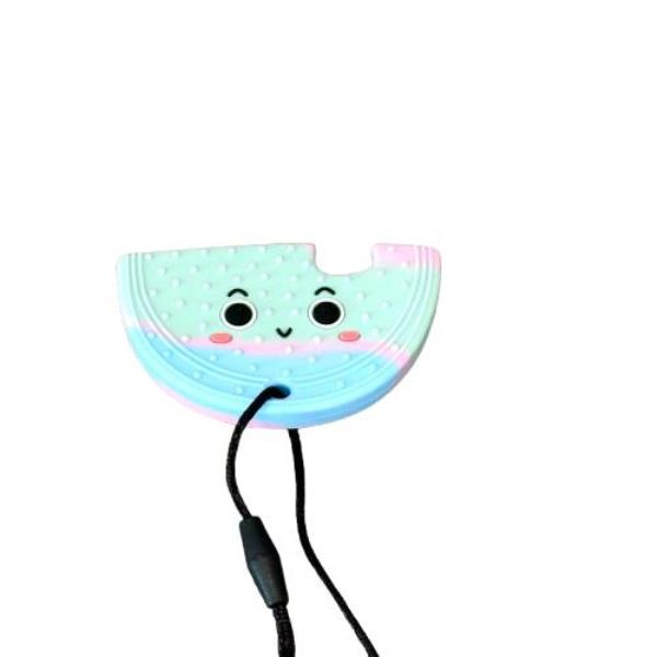 Children Colourful Fruit Oral Motor Sensory Chew Necklace